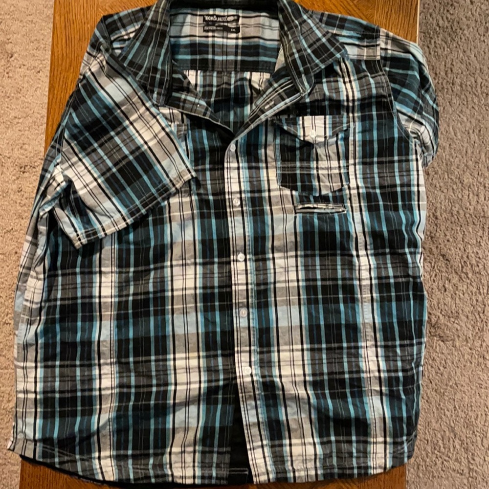 ECKO Unltd. Men’s Short Sleeve Button Up - 3XL